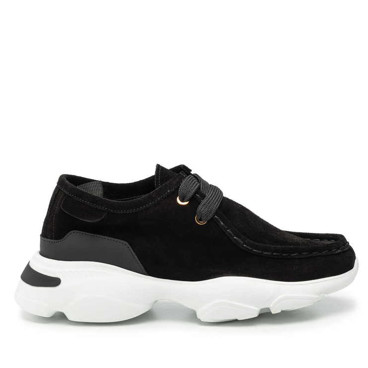 Sneakersy R.Polański 2106 - Czarny Zamsz