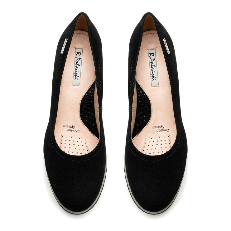 Półbuty R.Polański 1941 - Czarny Zamsz