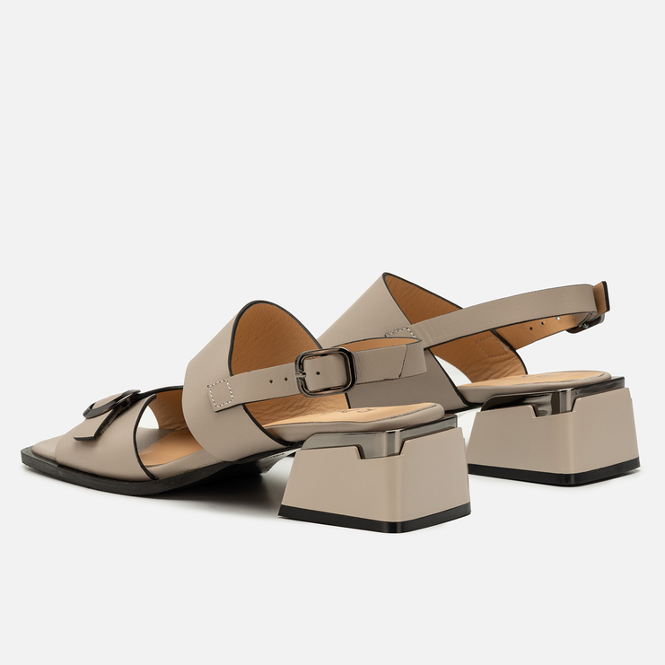 Sandały R.Polański 2184 - Cappuccino Lico