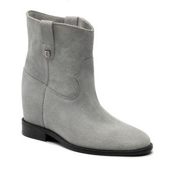 Botki R.Polański 880 - Szary Zamsz