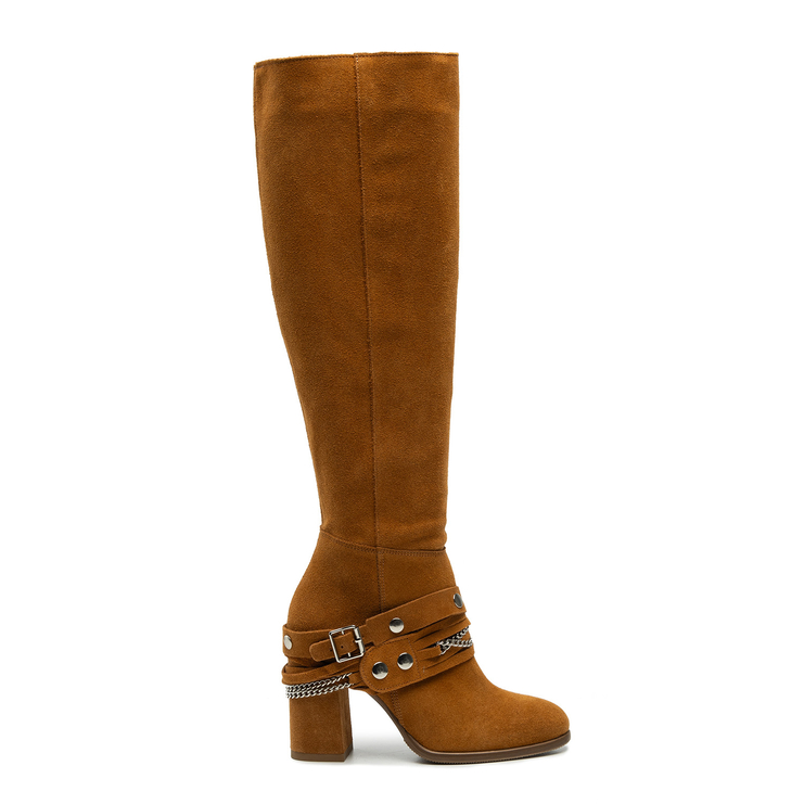 Muszkieterki R.Polański 973/X - Rudy 036 Zamsz