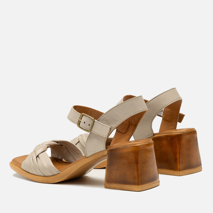 Sandały R.Polański 2121 - Beżowy Lico