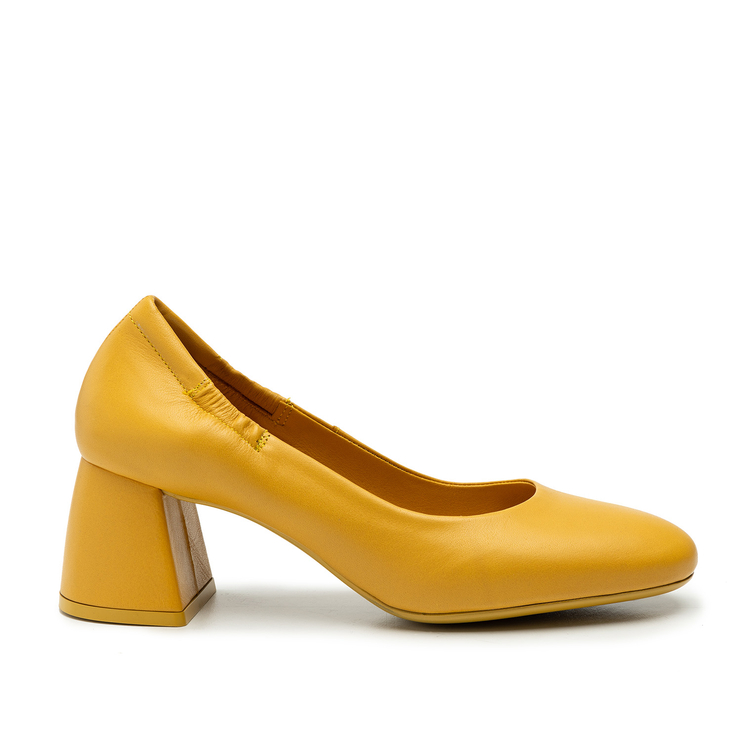 Czółenka R.Polański 2051 - Mustard Lico