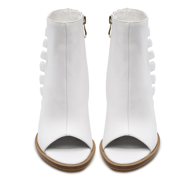 Botki R.Polański 1413 - Biały Lico