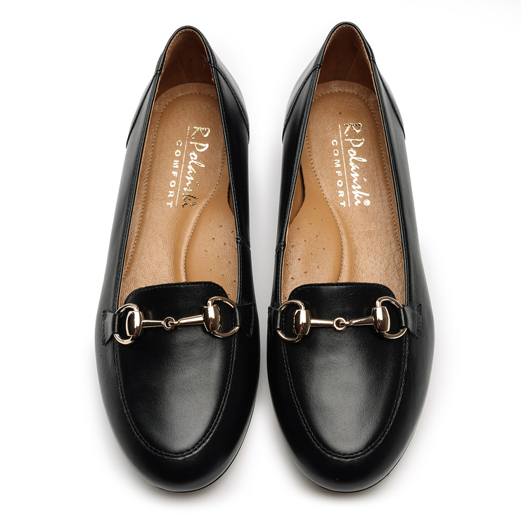 Baleriny 1138 - Czarny Lico Comfort