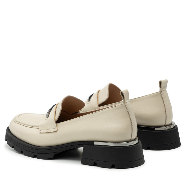 Półbuty R.Polański 2080 - Beżowy Lico