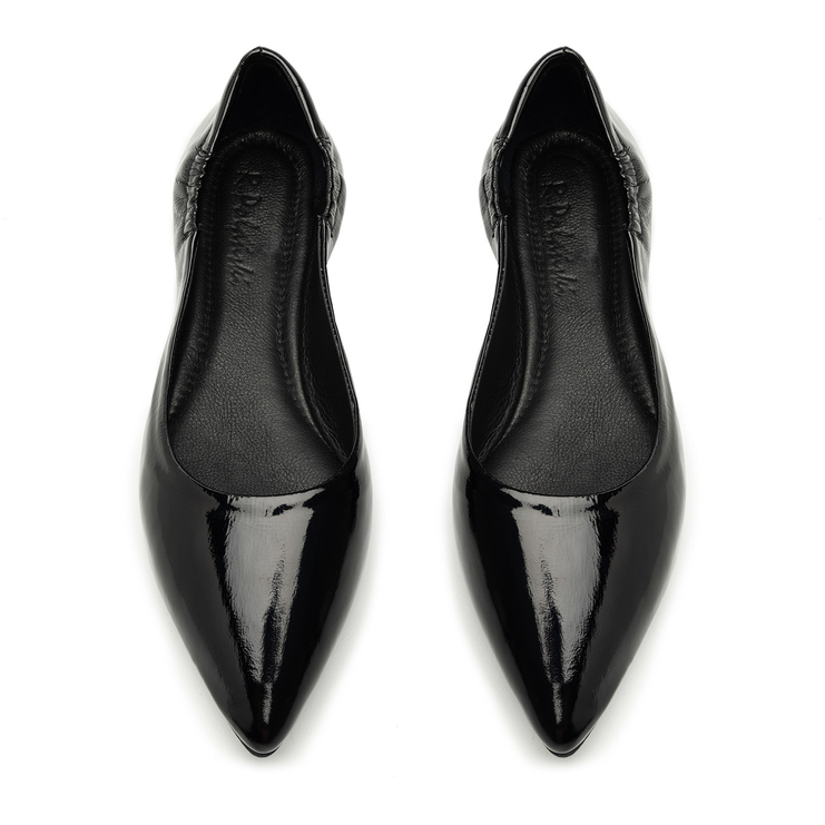 Baleriny R.Polański 2052 - Czarny Naplak