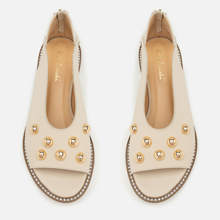 Sandały R.Polański 2143 - Ekri Lico