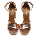Sandały R.Polański 931 - Szampański Kryształ