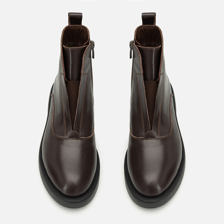 Botki R.Polański 2239 - Brązowy Lico