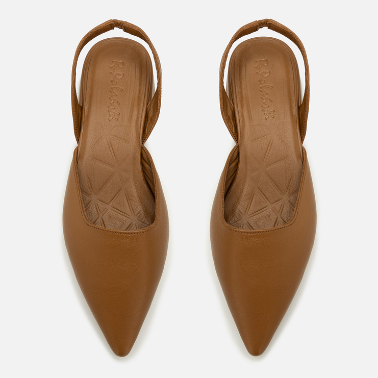 Sandały R.Polański 2216 - Brązowy Lico