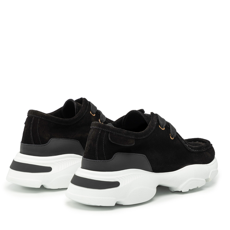 Sneakersy R.Polański 2106 - Czarny Zamsz