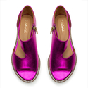 Sandały R.Polański 1733 - Fuksja Charme