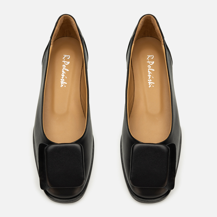 Baleriny R.Polański 2162 - Czarny Lico