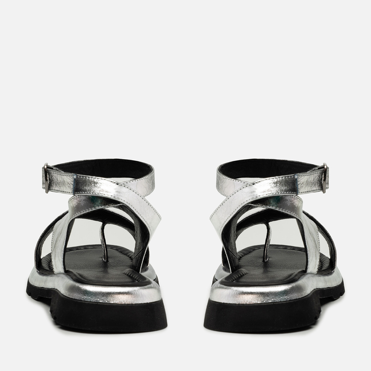 Sandały R.Polański 2202 - Srebrny