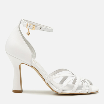 Sandały R.Polański 1812 - Biały Lico