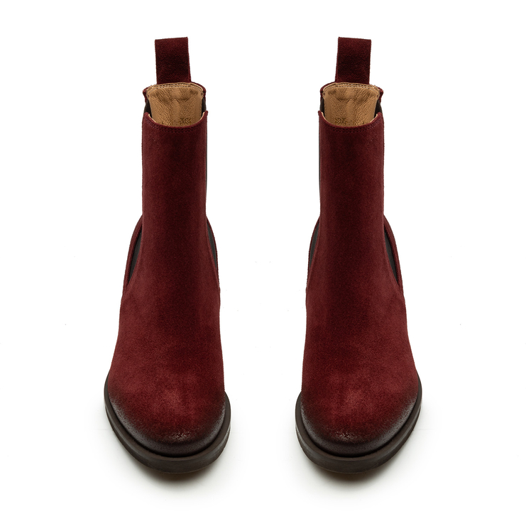 Botki R.Polański 1959 - Bordowy Zamsz