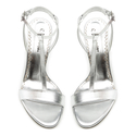 Sandały R.Polański 1074 - Srebrny Lico