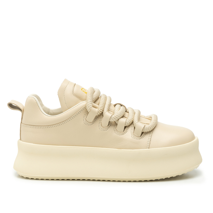 Sneakersy R.Polański 2102 - Beżowy Lico