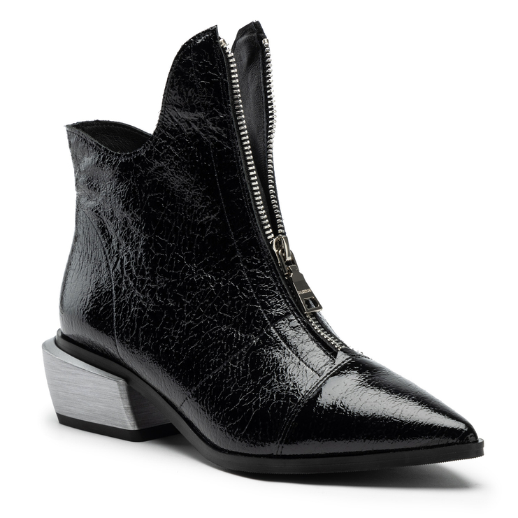 Botki R.Polański 1575 - Czarny Naplak