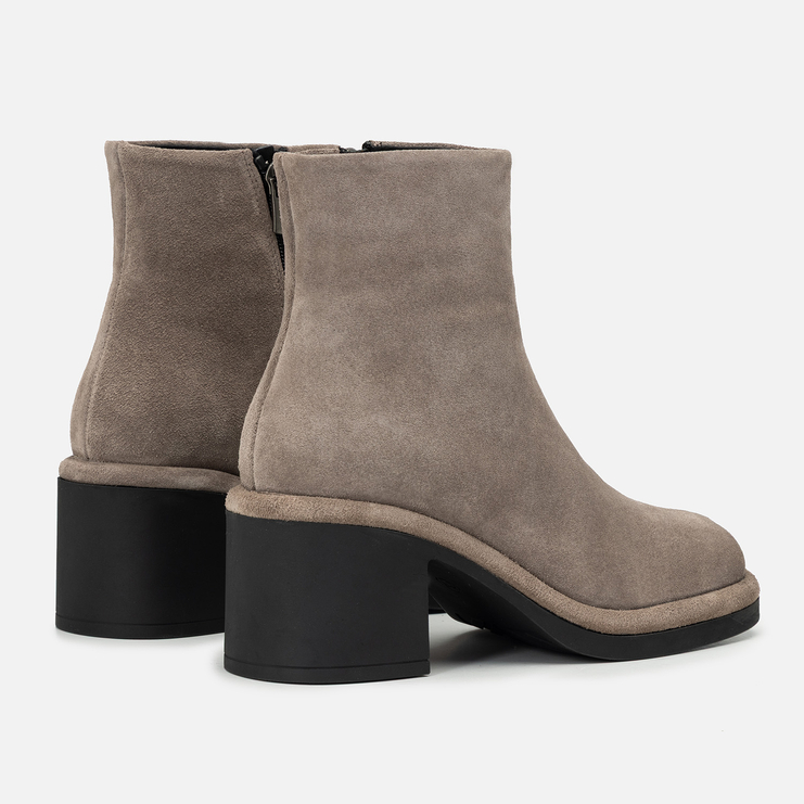 Botki R.Polański 2241 - Cappucino Zamsz