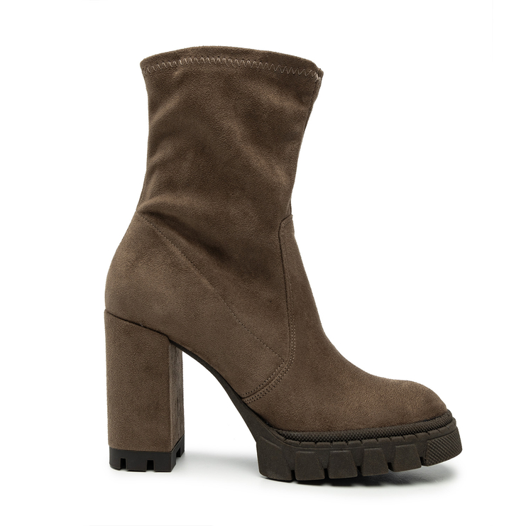 Botki R.Polański 1702 - Cappuccino Zamsz