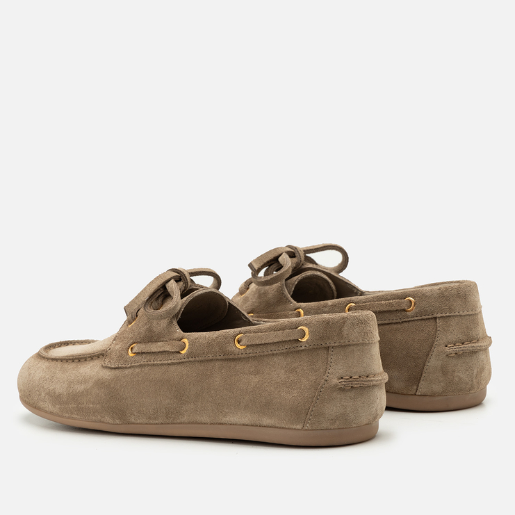 Mokasyny R.Polański 2135 - Taupe Zamsz