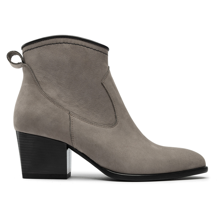 Botki R.Polański 1147 - Szary Nubuk