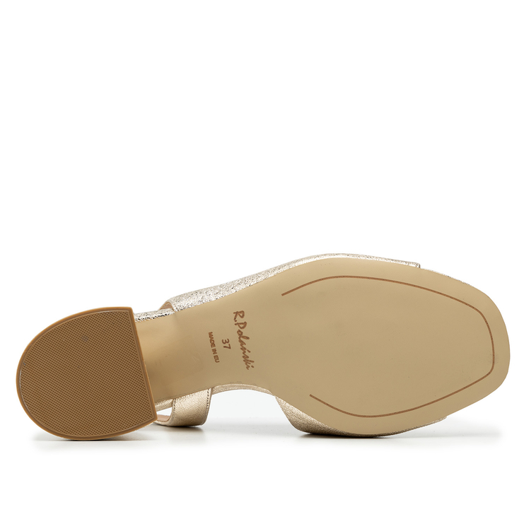 Sandały R.Polański 1849 - Złoty Charme