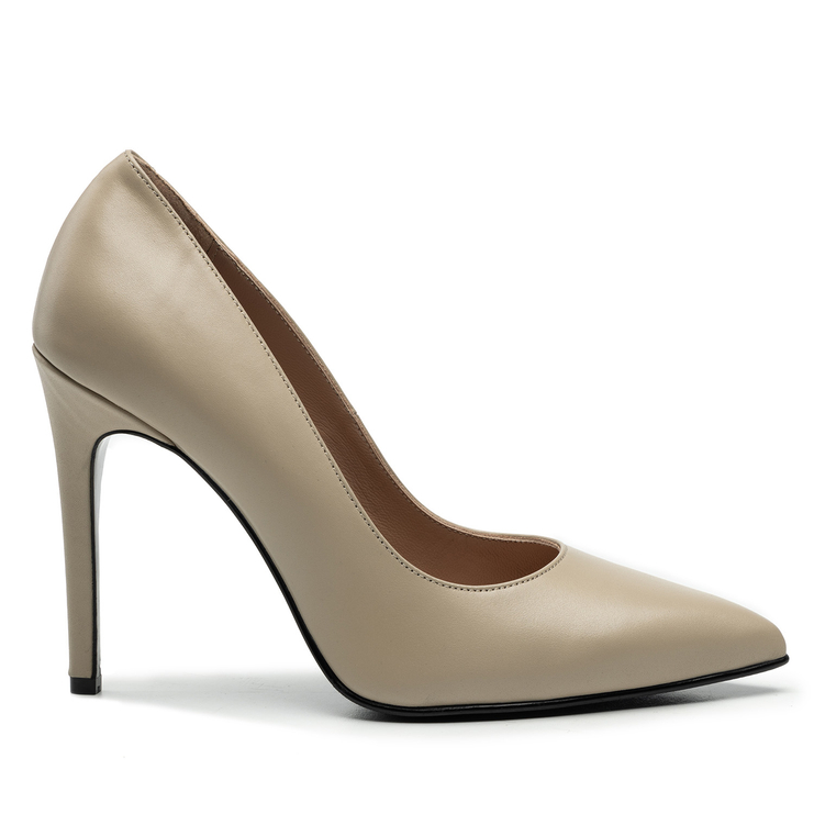 Szpilki R.Polański 1980 - Light cappucino lico