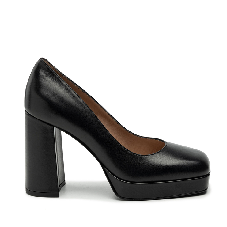 Czółenka R.Polański 2061 - Czarny Lico