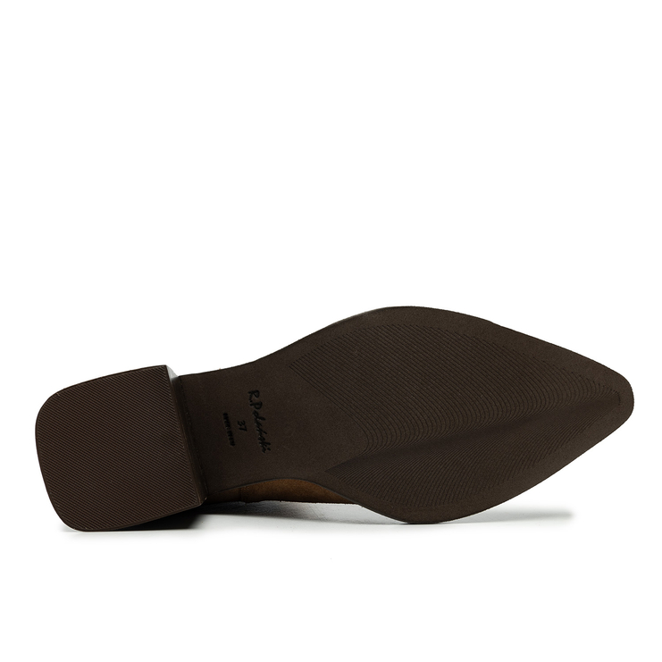 Botki R.Polański 1862 - Camel 546 Zamsz