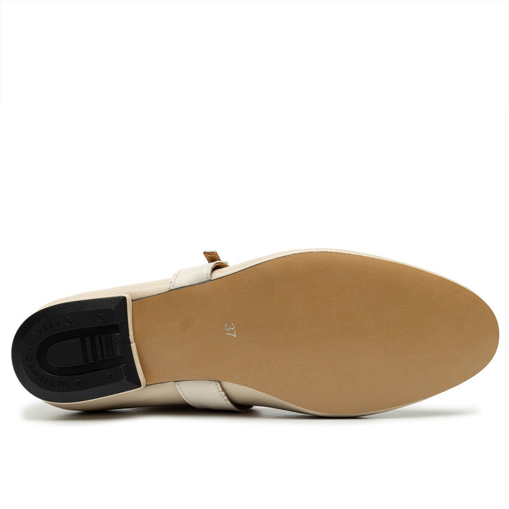 Baleriny R.Polański 1907 - Beżowy Lico