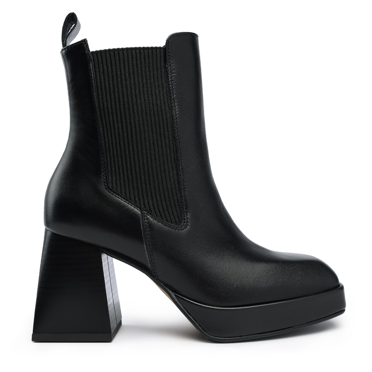 Botki 1353 - Czarny Lico