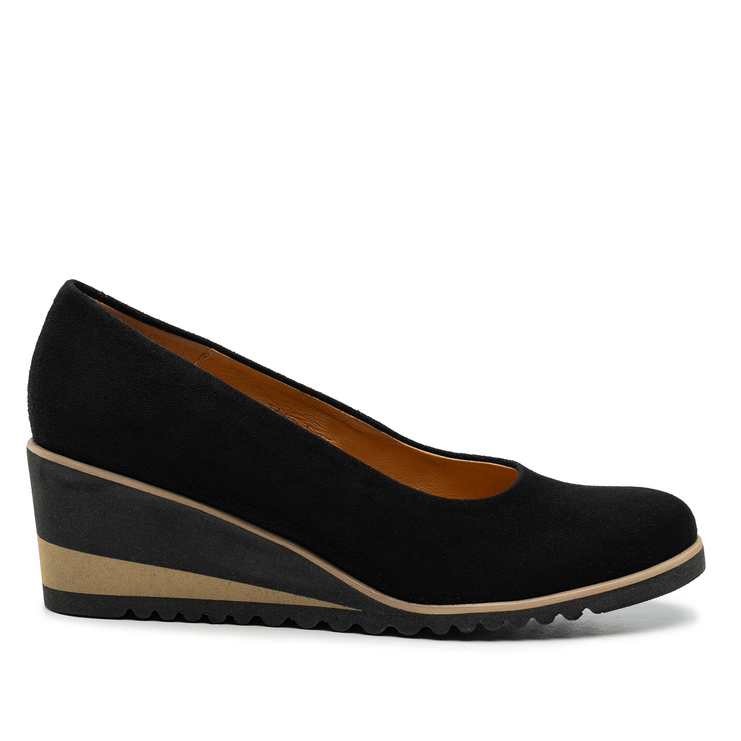 Półbuty R.Polański 1929 - Czarny Zamsz