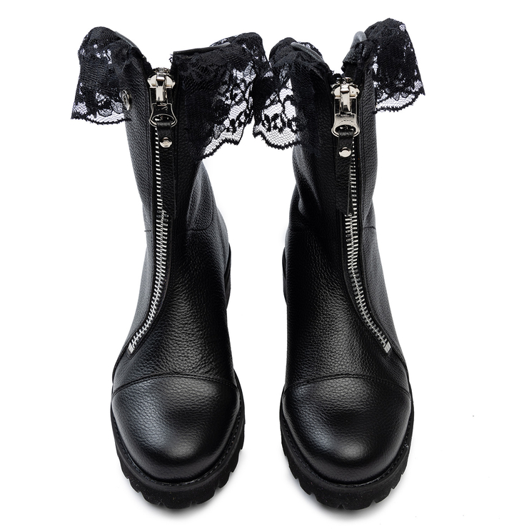 Botki 887 - Czarny Lico