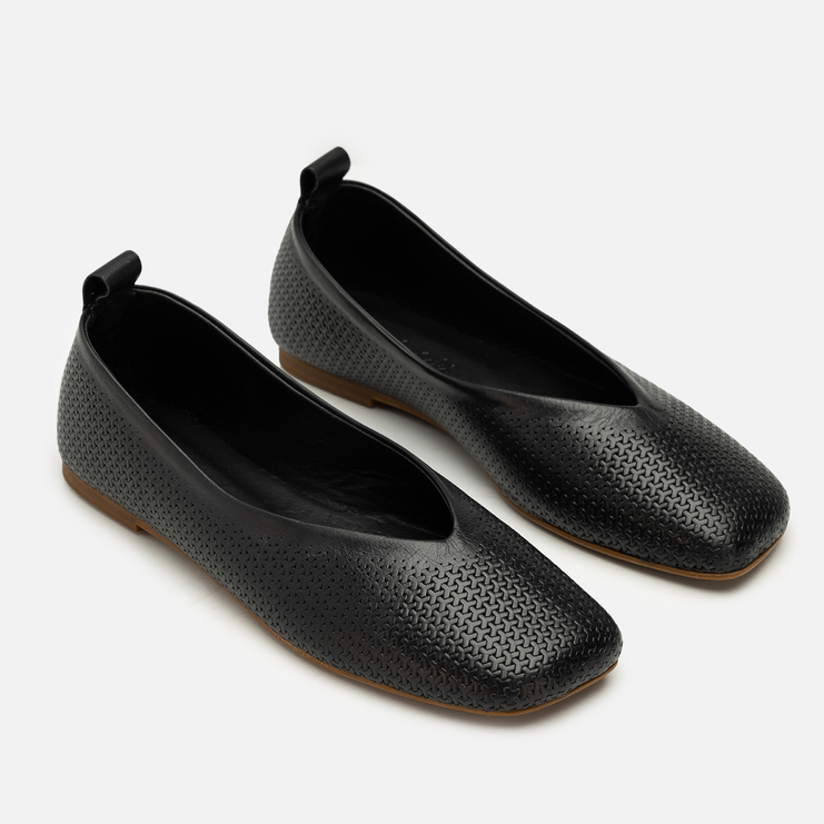 Baleriny R.Polański 2192 - Czarna Plecionka