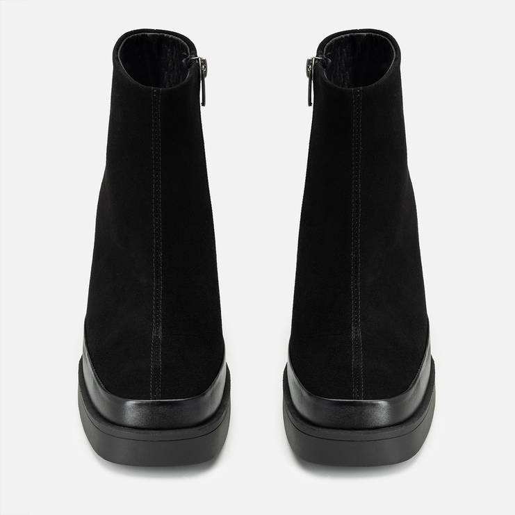 Botki R.Polański 2234 - Czarny Zamsz