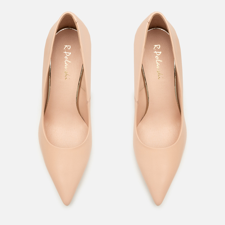 Szpilki R.Polański 2176 - Różowy Polina 585 Lico