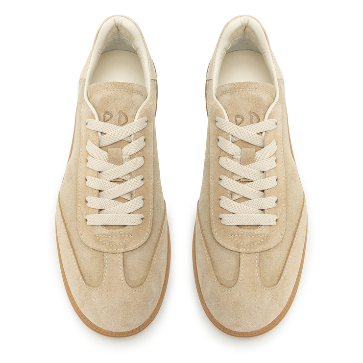 Sneakersy R.Polański 2103 - Beżowy Zamsz