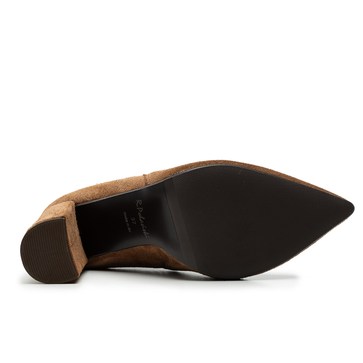 Botki R.Polański 1748 - Tabacco Zamsz