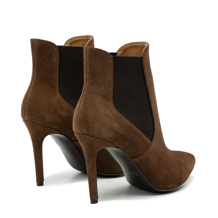 Botki R.Polański 1775 - Rust Zamsz