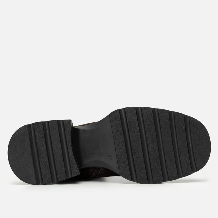 Botki R.Polański 2246 - Brązowy Zamsz