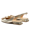Sandały R.Polański 1595 - Złoty Lico