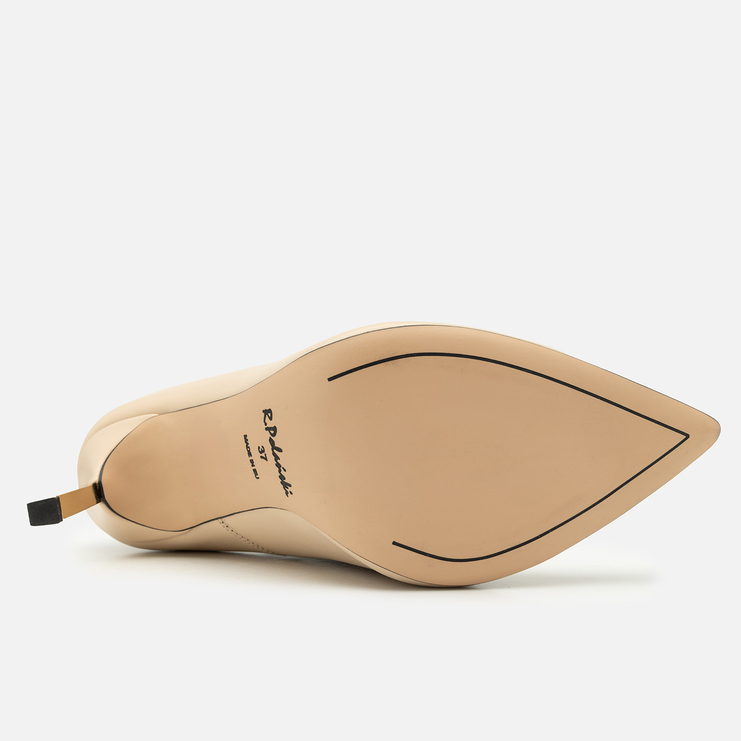 Szpilki 1044 - Beżowy Lico