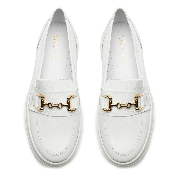 Półbuty R.Polański 1905 - Biały Lico