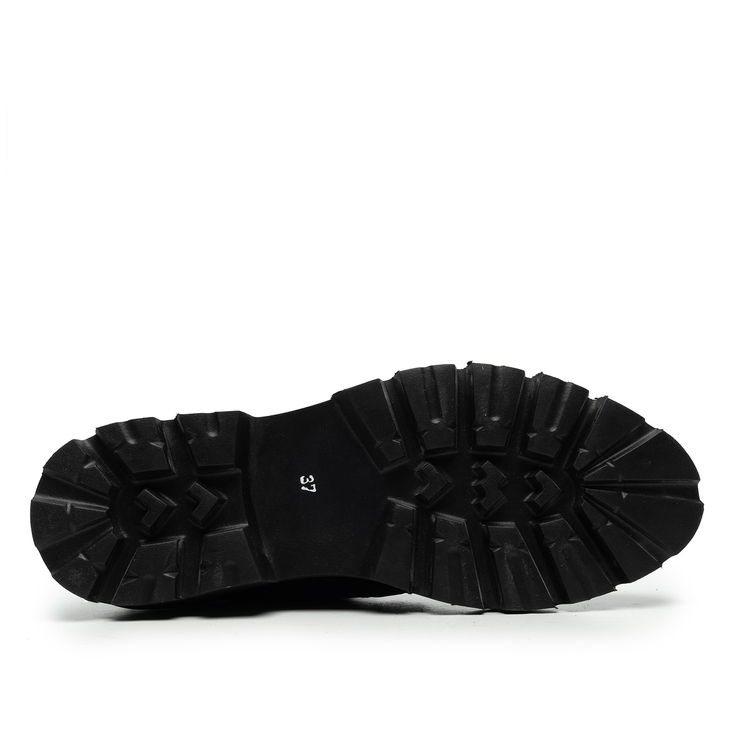 Półbuty R.Polański 2017 - Czarny Zamsz/Naplak