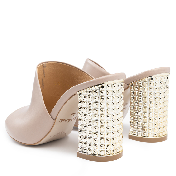 Klapki 936 - Różowy Lico