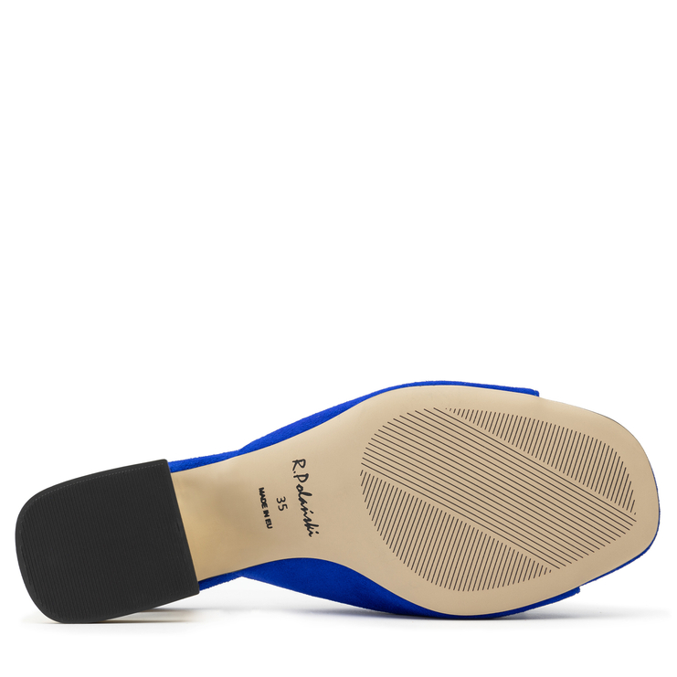 Klapki R.Polański 1021 - Chaber Zamsz