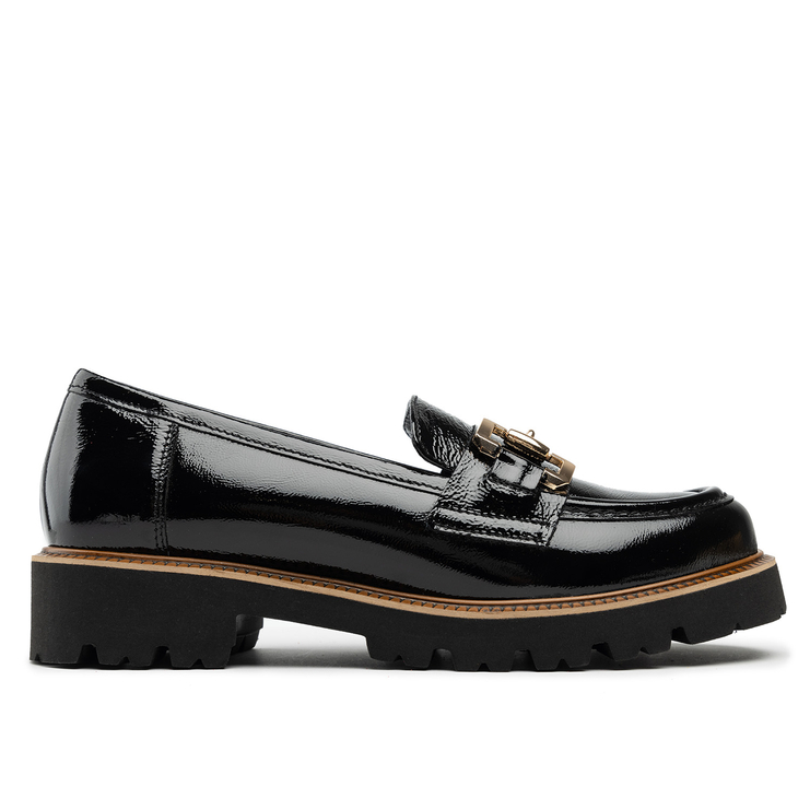 Półbuty R.Polański 1602 - Czarny Naplak